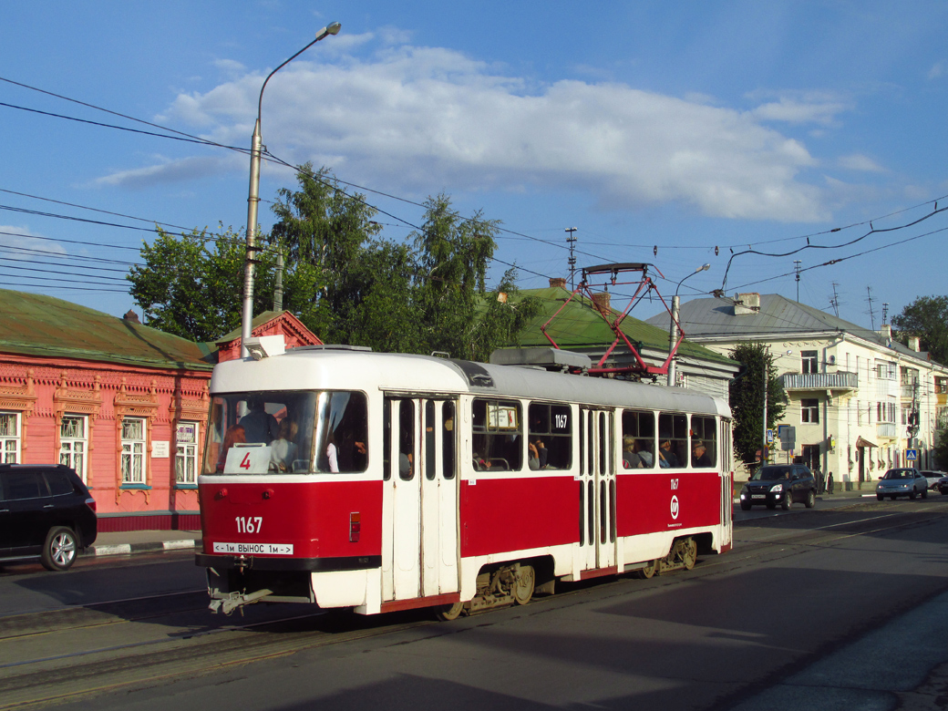 Ульяновск, Tatra T3E № 1167