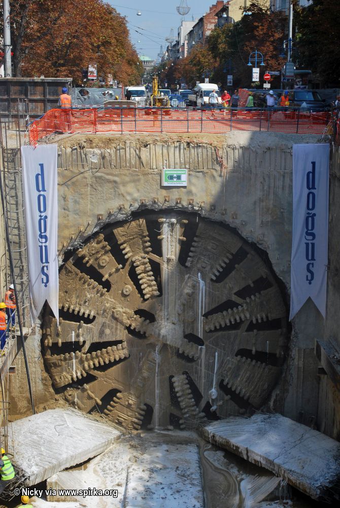 София — Строителство на Втори метродиаметър &mdash; 2007-2012