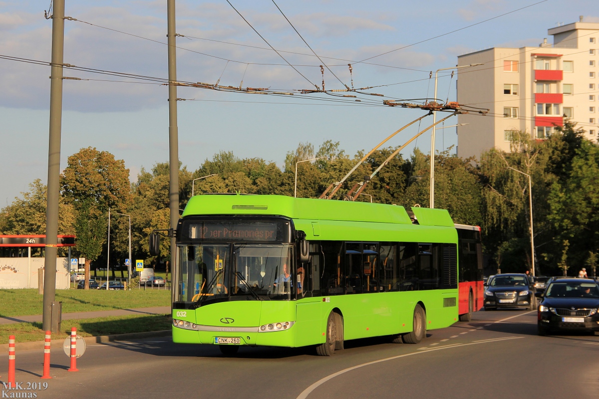 Каунас, Solaris Trollino III 12 AC № 032
