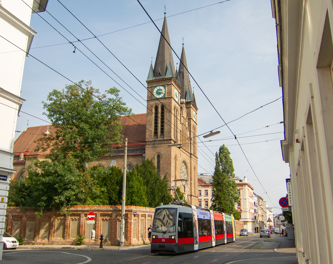 Vienna, Siemens ULF-A1 № 55 Vienna, Siemens ULF-A1 № 55