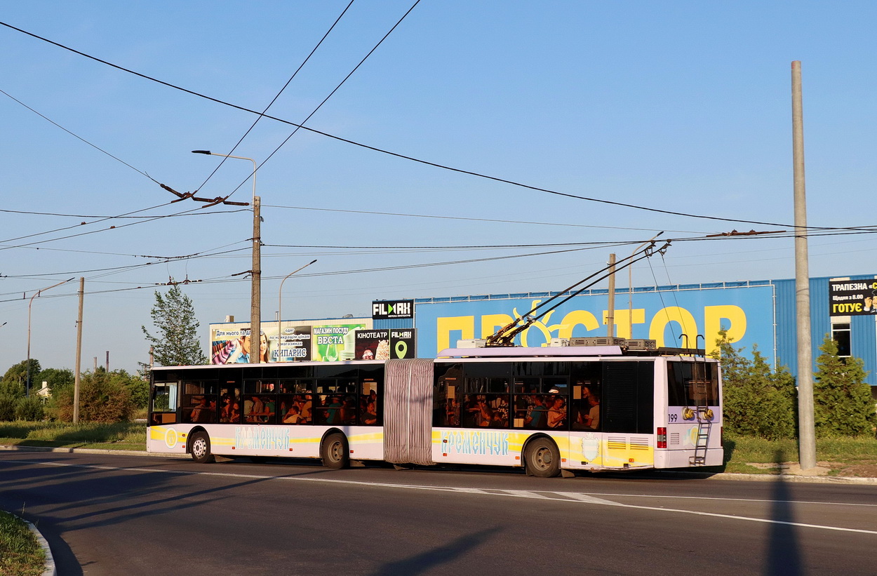 Кременчуг, ЛАЗ E301A1 № 199