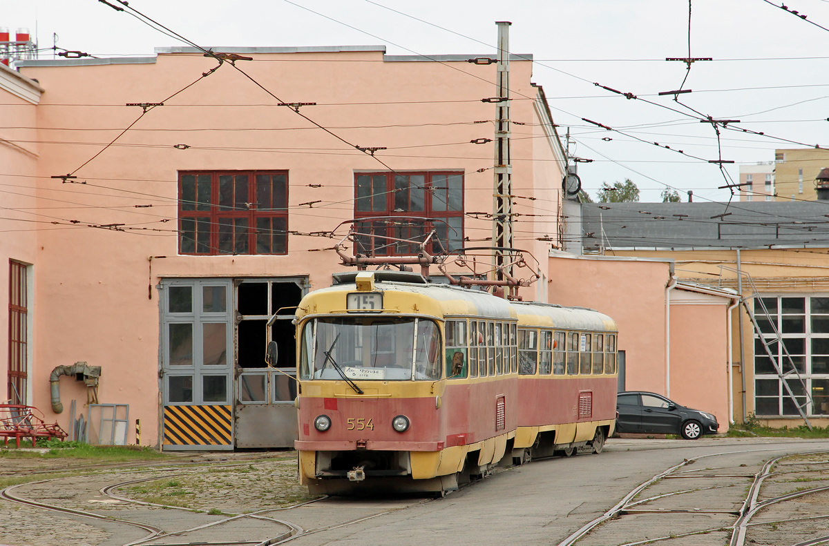 Екатеринбург, Tatra T3SU № 554