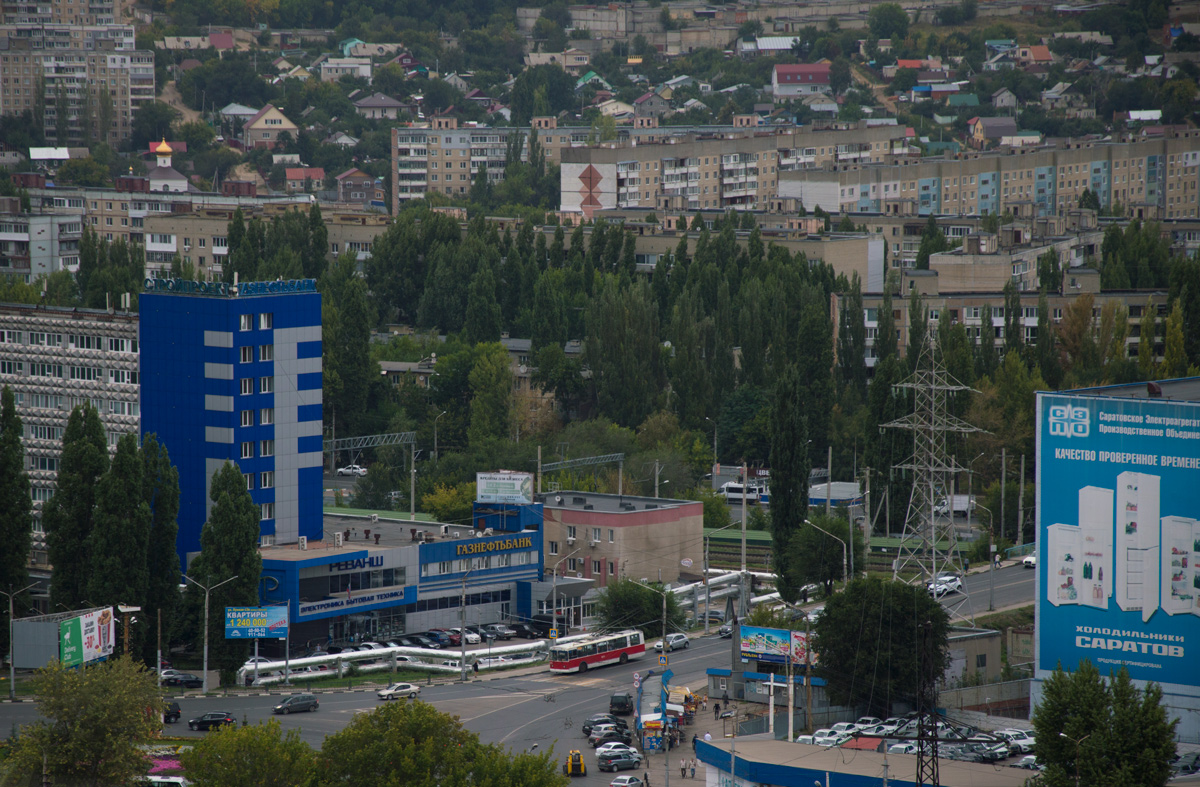 Саратов — Электротранспорт с высоты