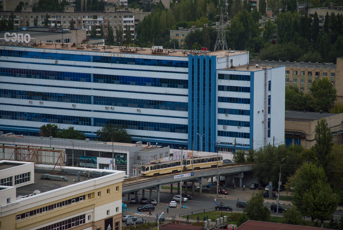 Саратов — Электротранспорт с высоты