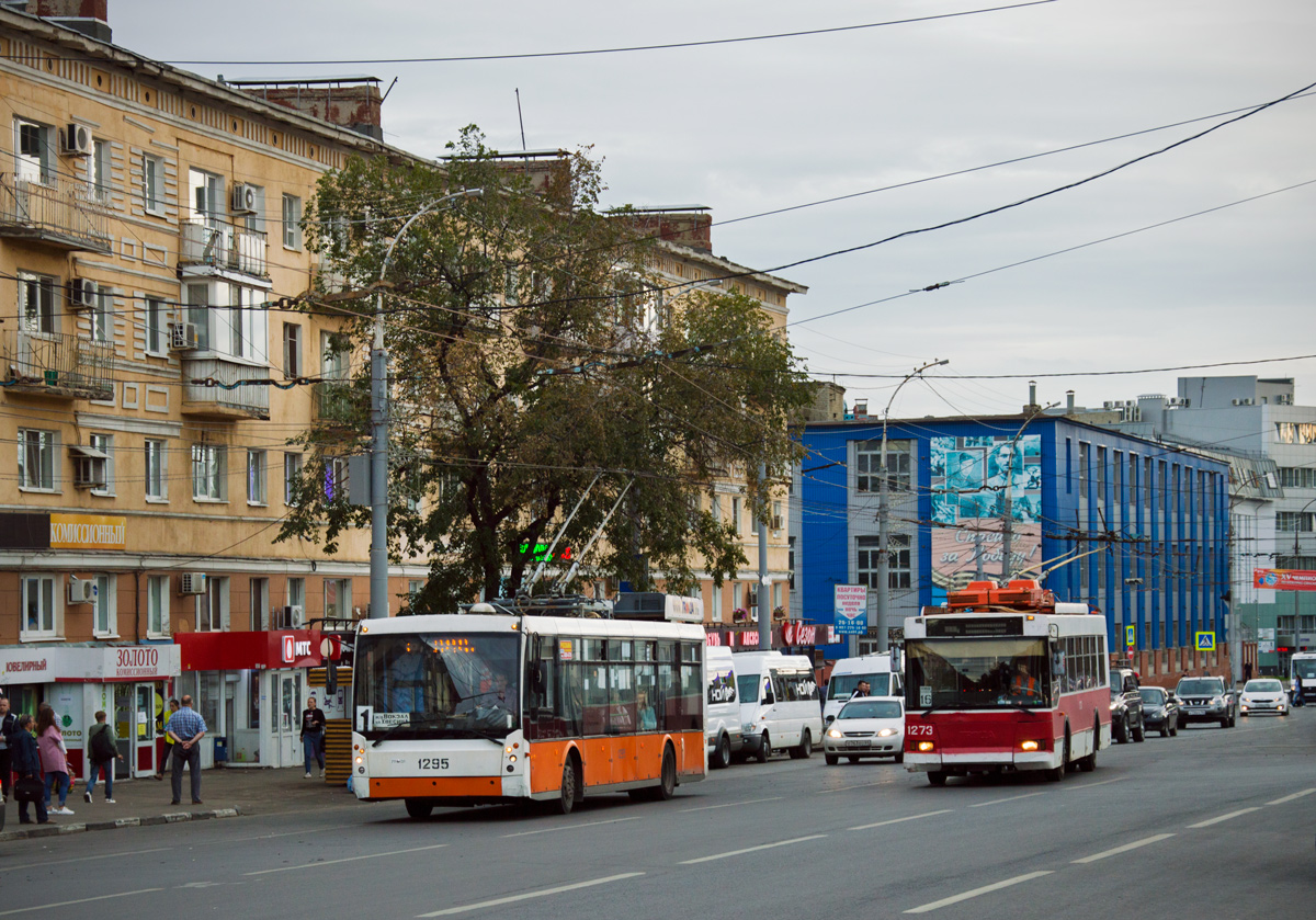 Saratov, Trolza-5265.00 “Megapolis” № 1295; Saratov, Trolza-5275.05 “Optima” № 1273