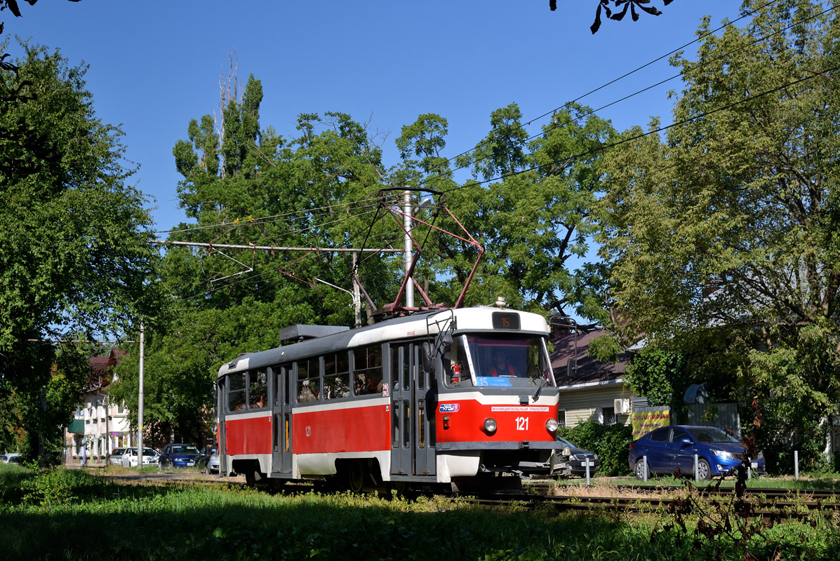 Краснодар, Tatra T3SU КВР МРПС № 121