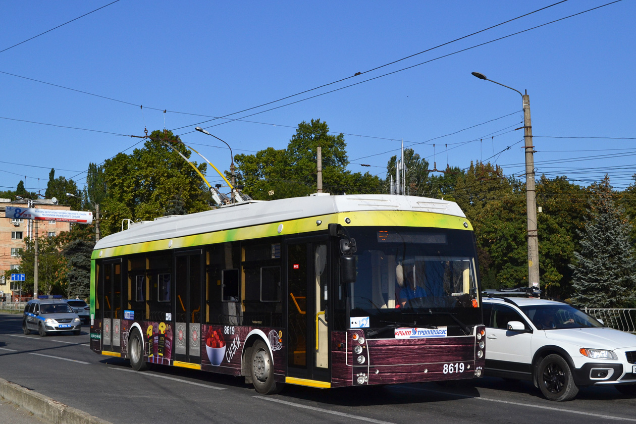 Trolleybus de Crimée, Trolza-5265.05 “Megapolis” N°. 8619