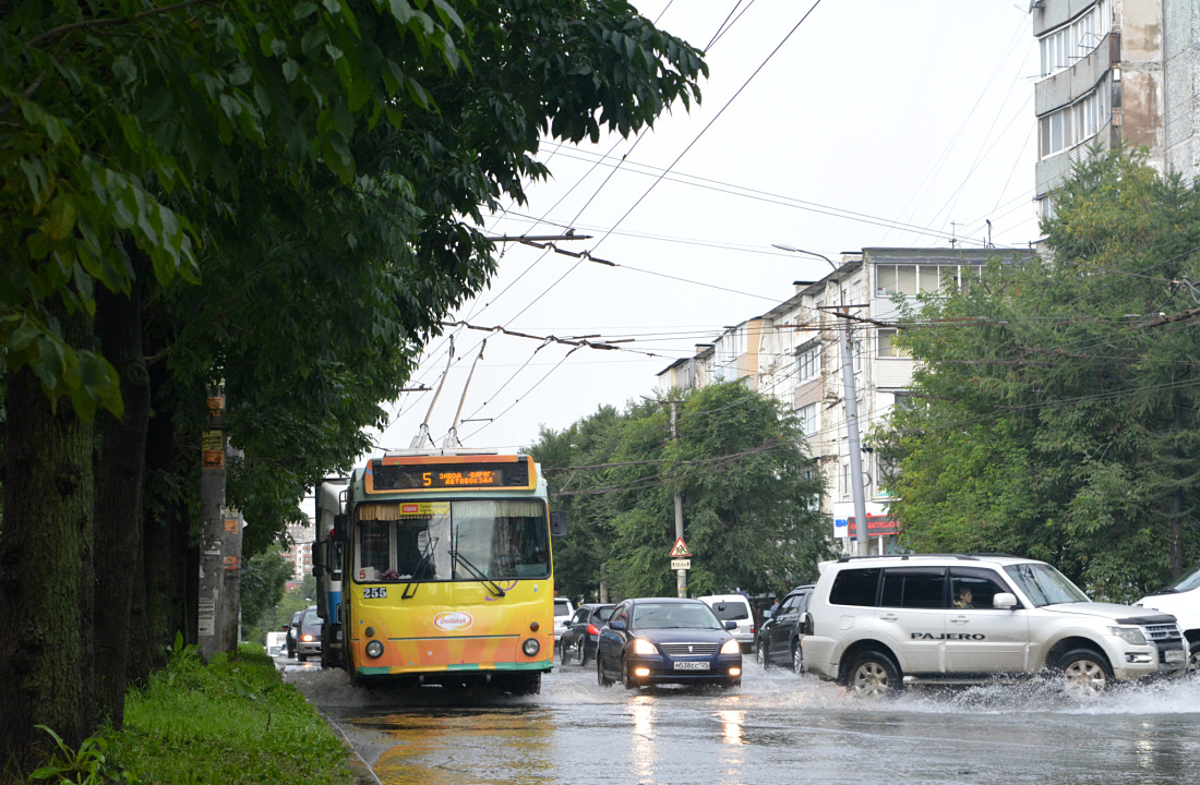 Владивосток, ЗиУ-682Г-016.02 № 255; Владивосток — Происшествия
