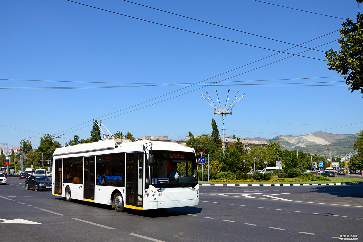 Новороссийск, Тролза-5265.00 «Мегаполис» № 48