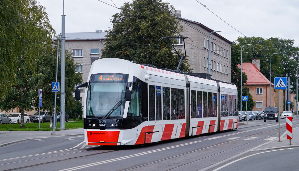 Таллин, CAF Urbos AXL № 509