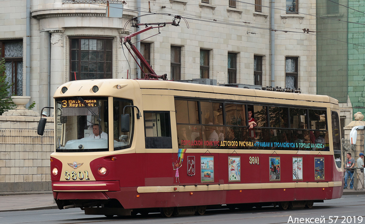 Санкт-Петербург, ЛМ-68М2 (мод. СПб ГЭТ) № 3601