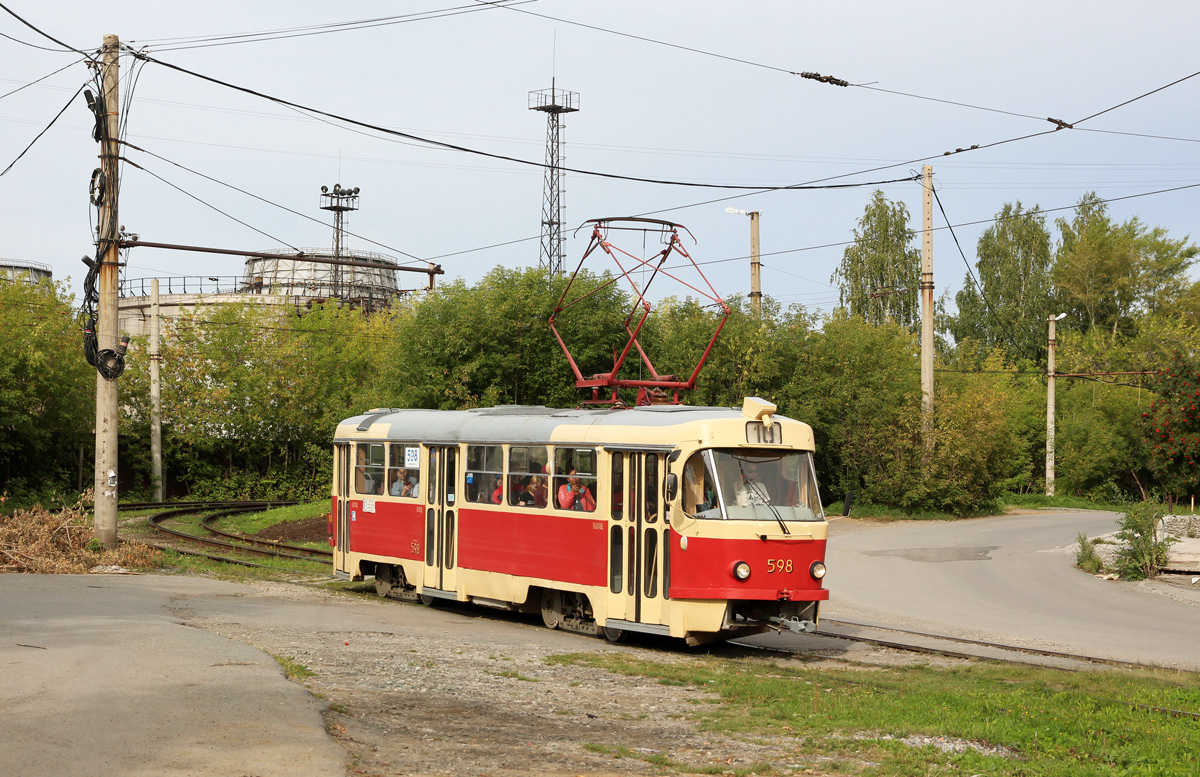 Yekaterinburg, Tatra T3SU č. 598