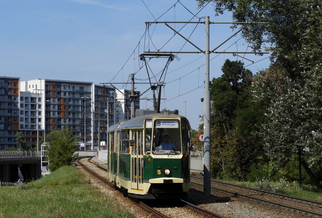 Warsaw, Konstal 102N № 5 Warsaw, Konstal 102N № 5