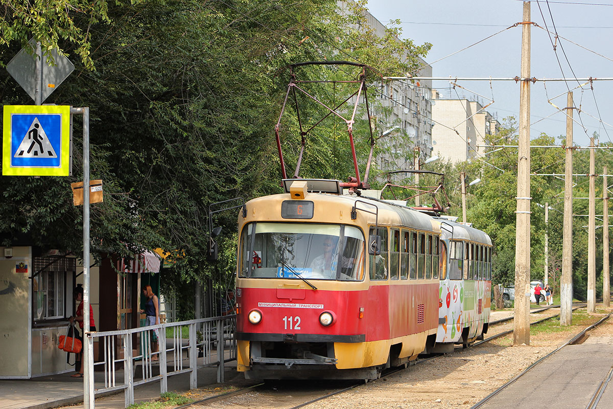 Краснодар, Tatra T3SU № 112