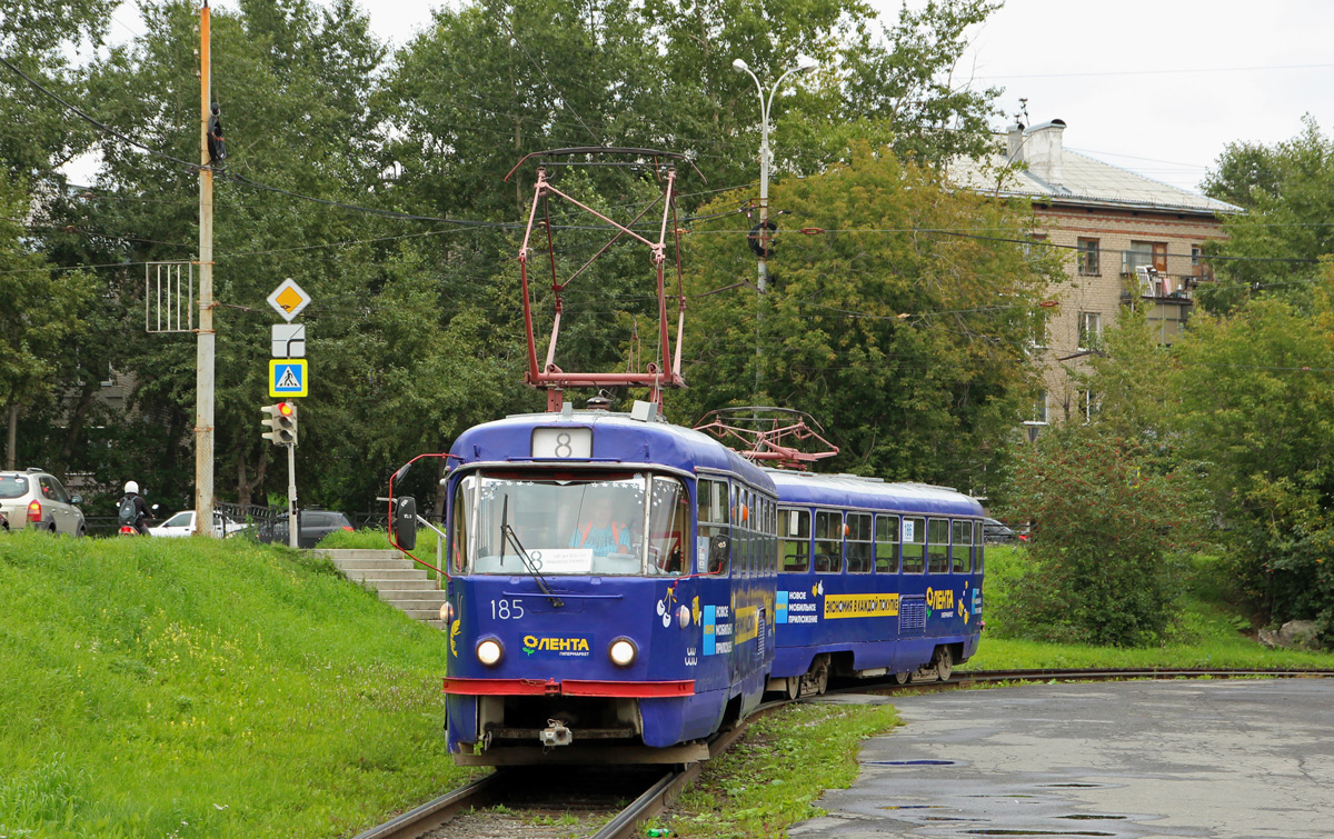 Екатеринбург, Tatra T3SU № 185