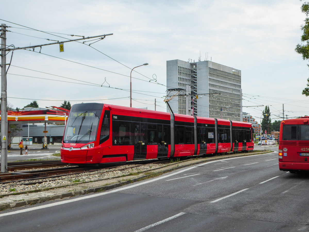 Братислава, Škoda 30T ForCity Plus № 7505