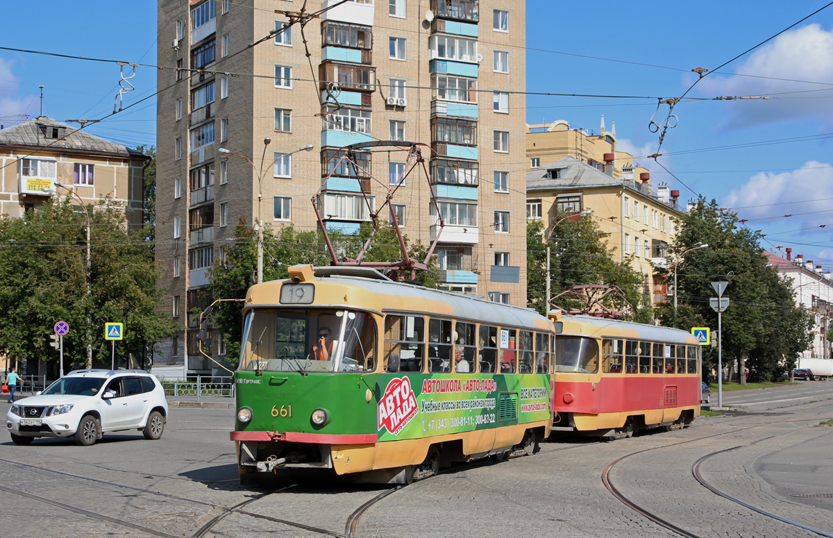 Yekaterinburg, Tatra T3SU № 661
