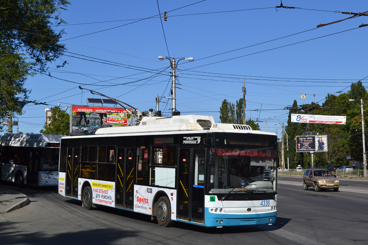 Крымский троллейбус, Богдан Т70110 № 4338