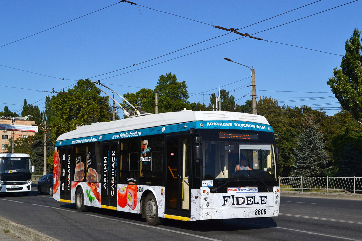 克里米亚无轨电车, Trolza-5265.05 “Megapolis” # 8606