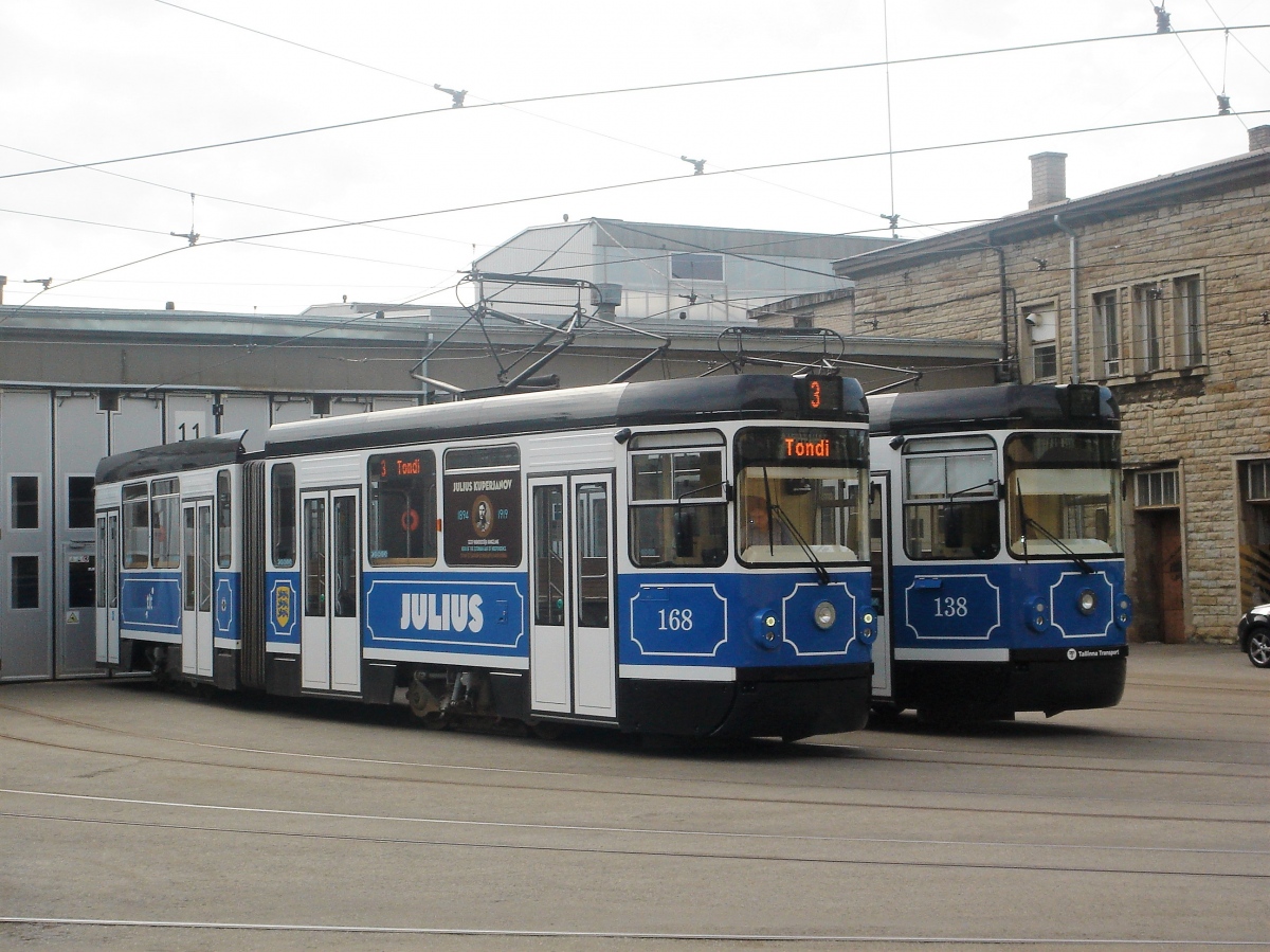 Таллин, Tatra KT4TMR № 168