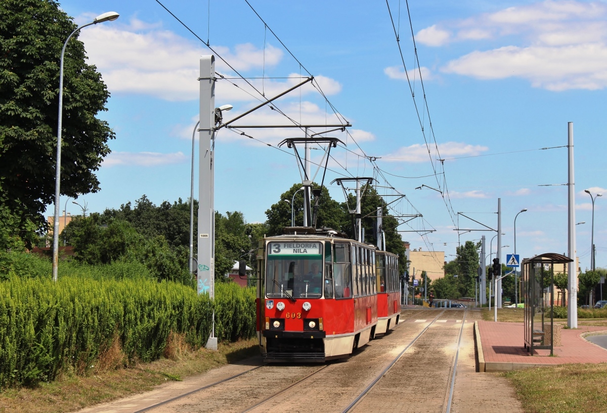 Ченстохова, Konstal 105Na № 603