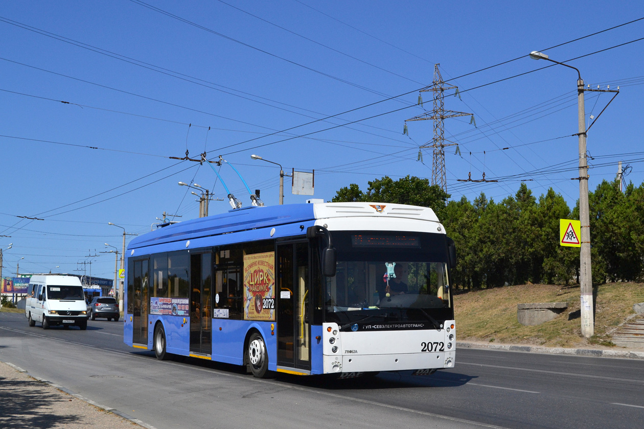 Sewastopol, Trolza-5265.03 “Megapolis” Nr 2072 Sewastopol, Trolza-5265.03 “Megapolis” Nr 2072