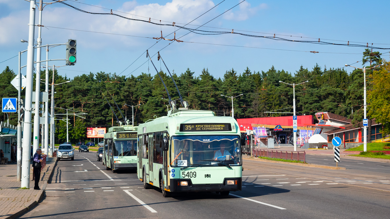 Минск, БКМ 32102 № 5409
