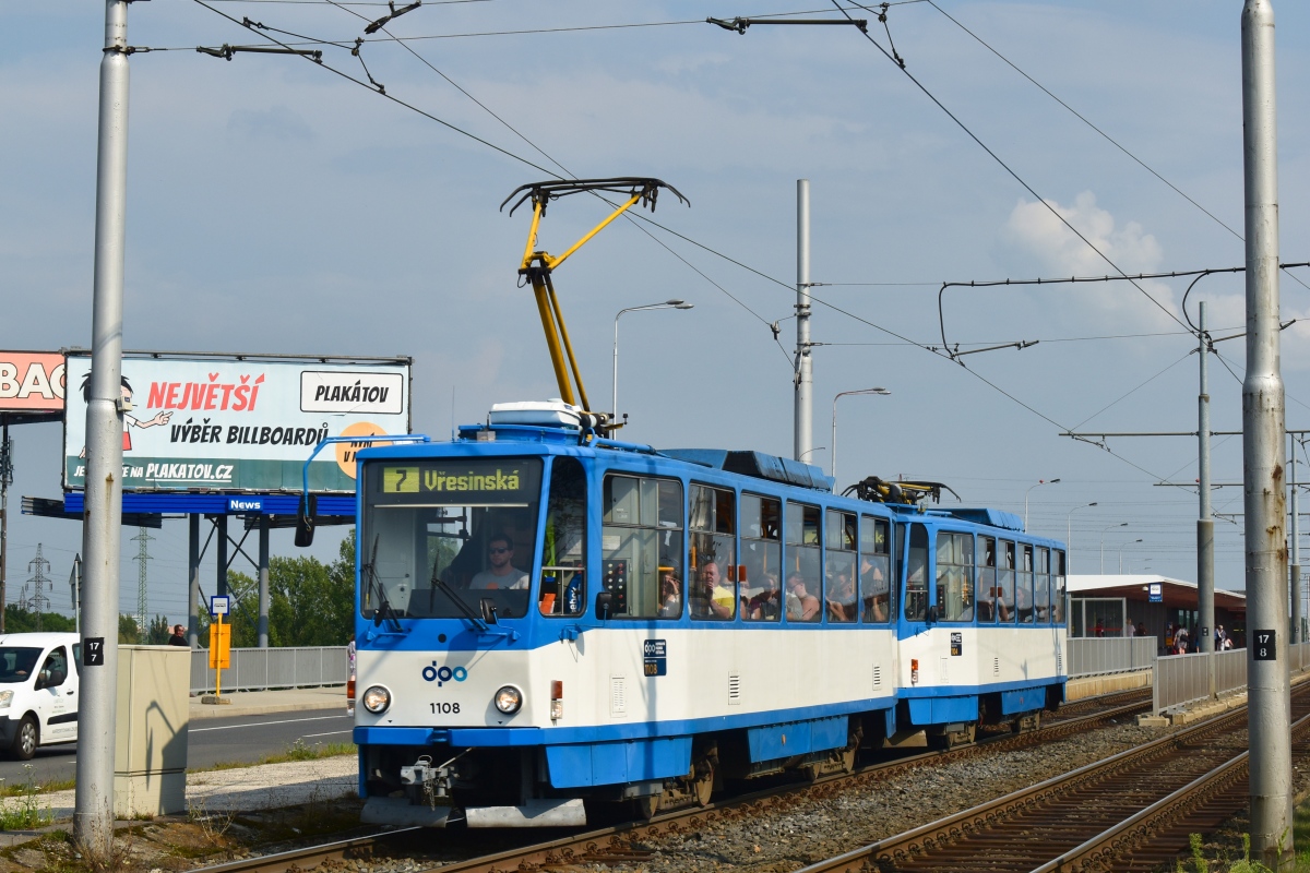 Острава, Tatra T6A5 № 1108