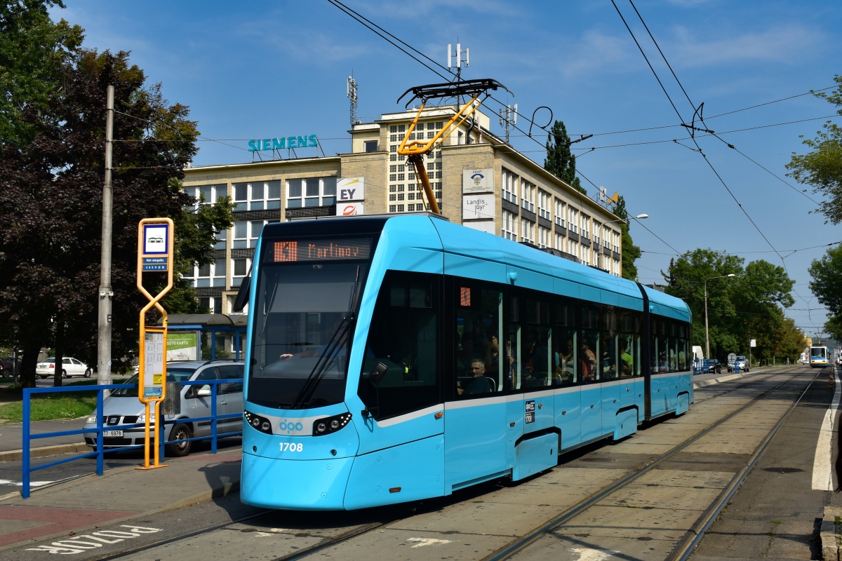 Острава, Stadler Tango NF2 № 1708