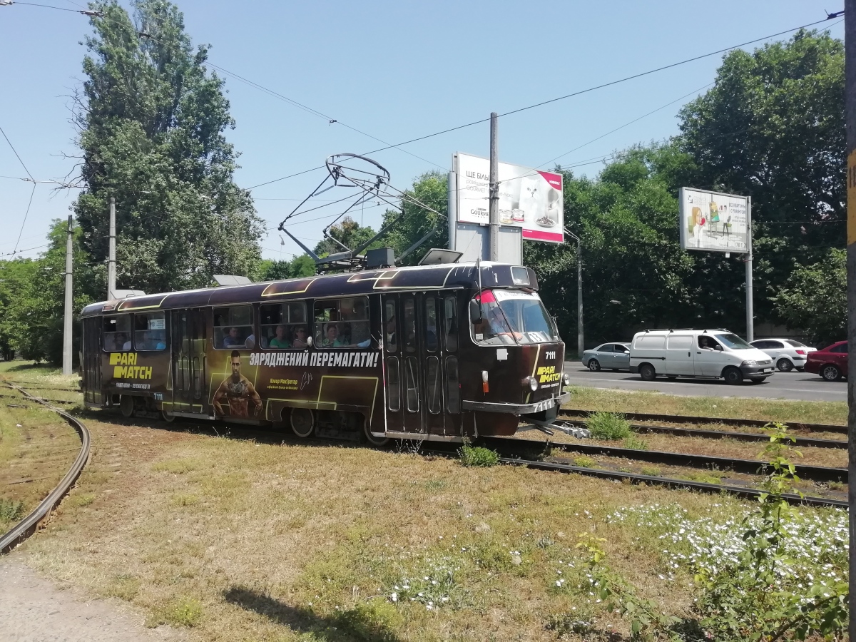 Одесса, Tatra T3SUCS № 7111