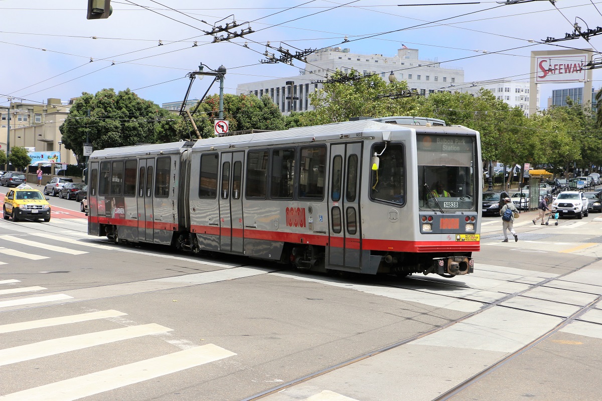 Сан-Франциско, область залива, Breda LRV № 1483