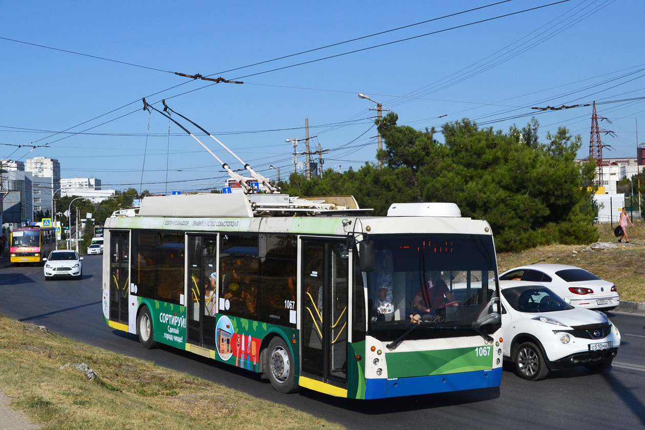 Севастополь, Тролза-5265.00 «Мегаполис» № 1067