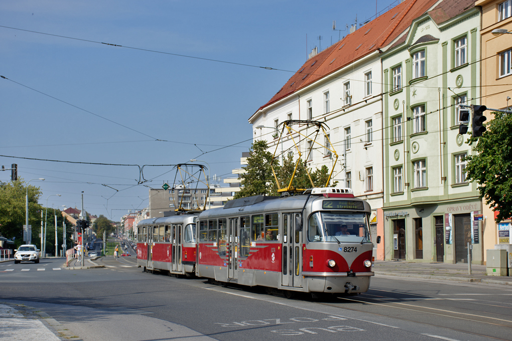 Прага, Tatra T3R.PLF № 8274
