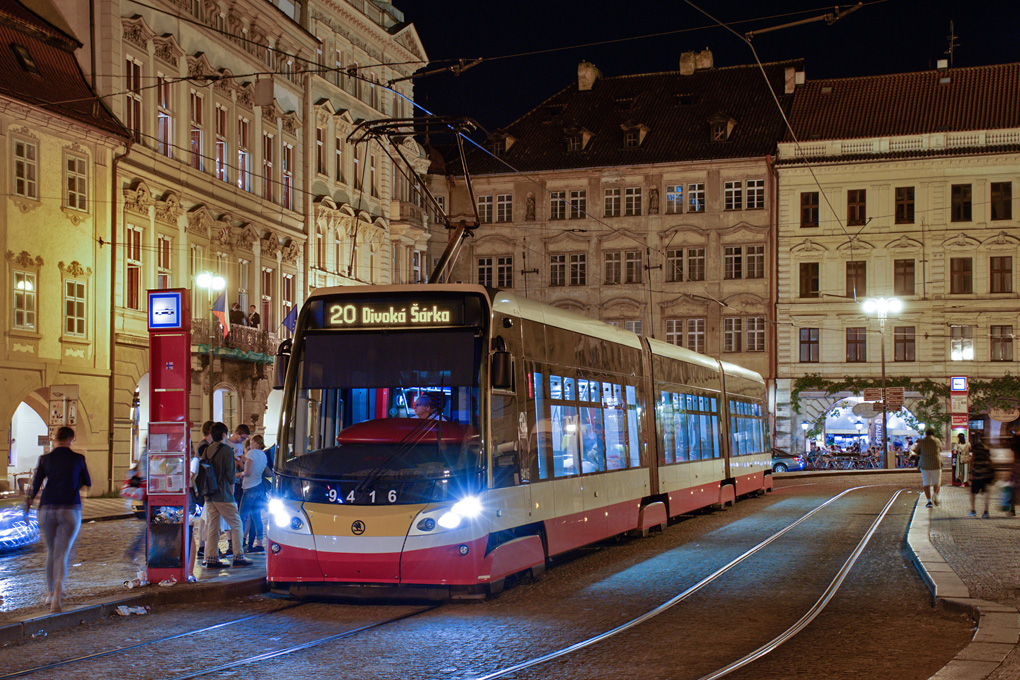 Прага, Škoda 15T6 ForCity Alfa Praha № 9416