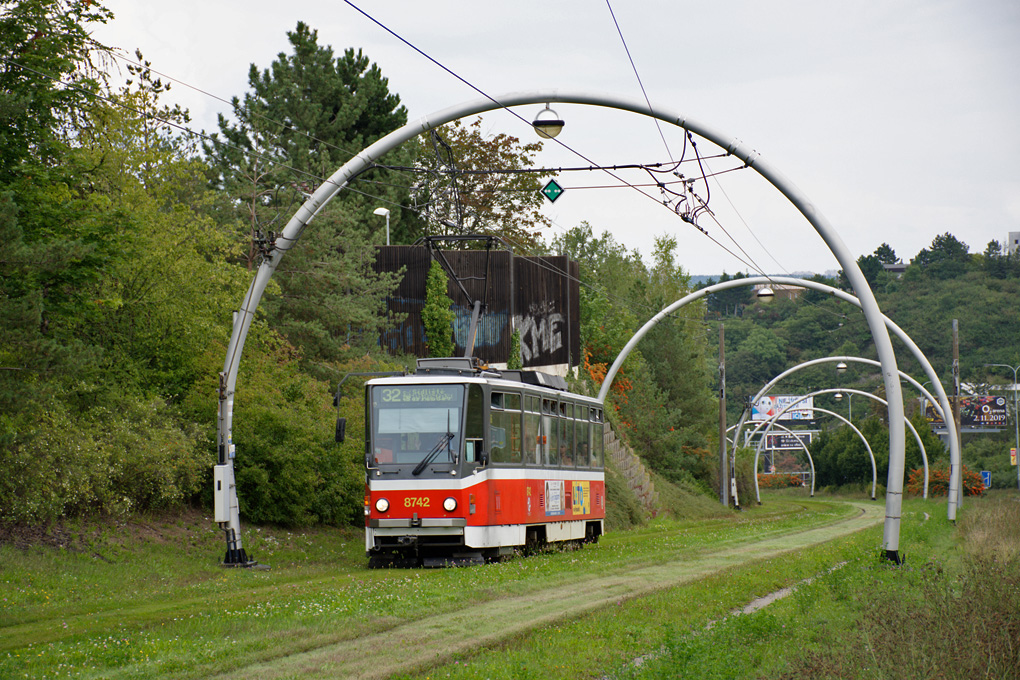 Прага, Tatra T6A5 № 8742