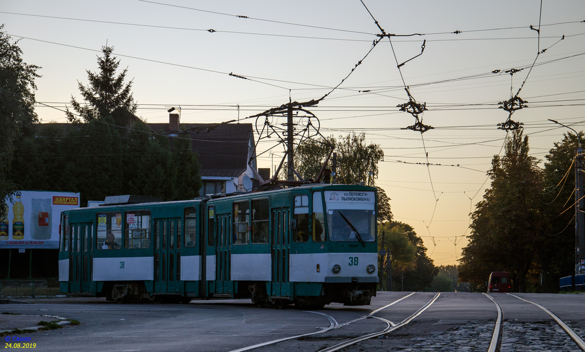 Житомир, Tatra KT4SU № 38