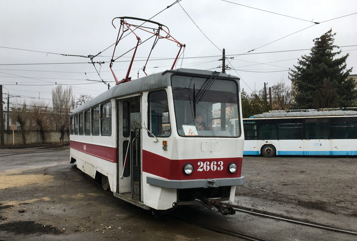 Волгоград, Tatra T3SU мод. ВЗСМ № 2663