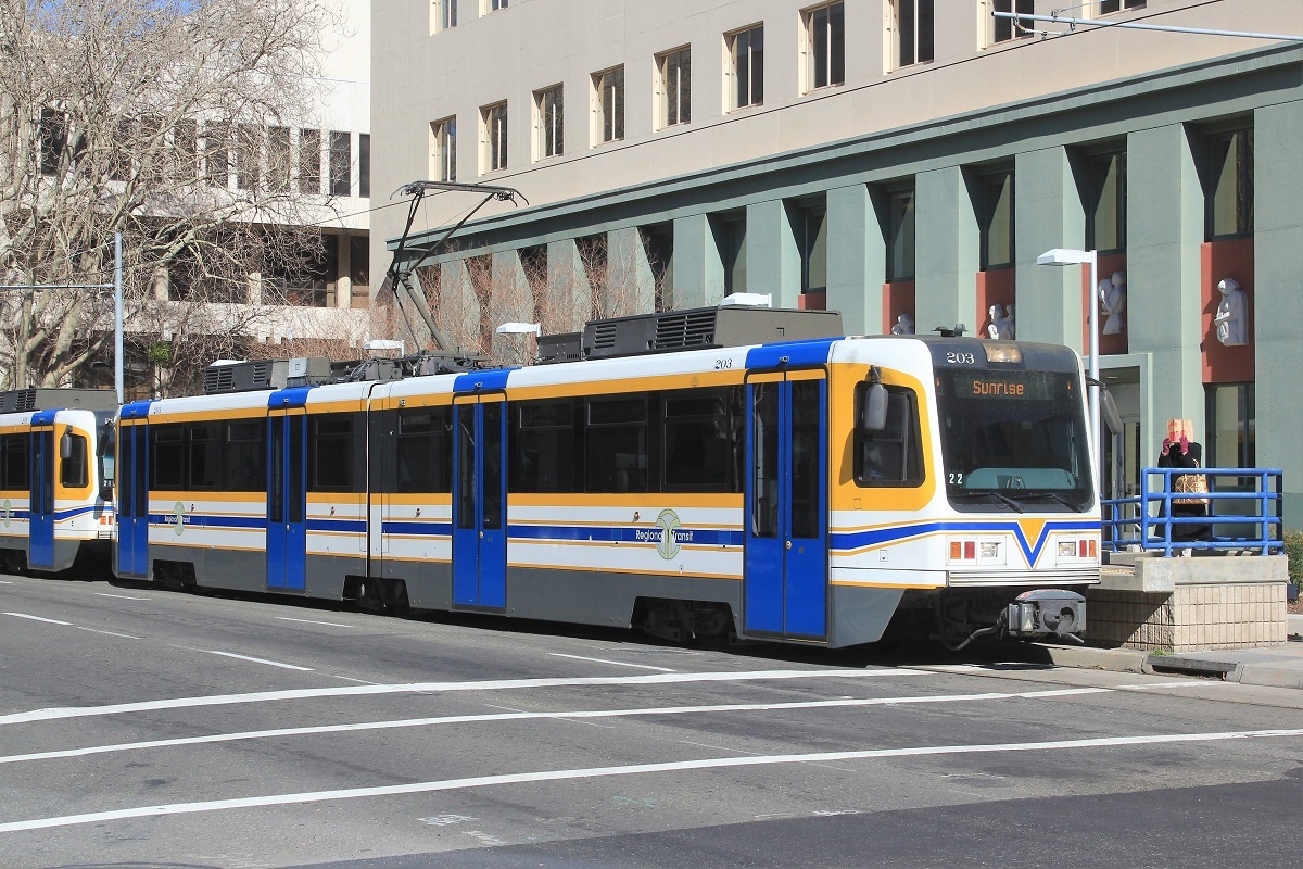 Sacramento, CAF LRV Br. 203 Sacramento, CAF LRV Br. 203