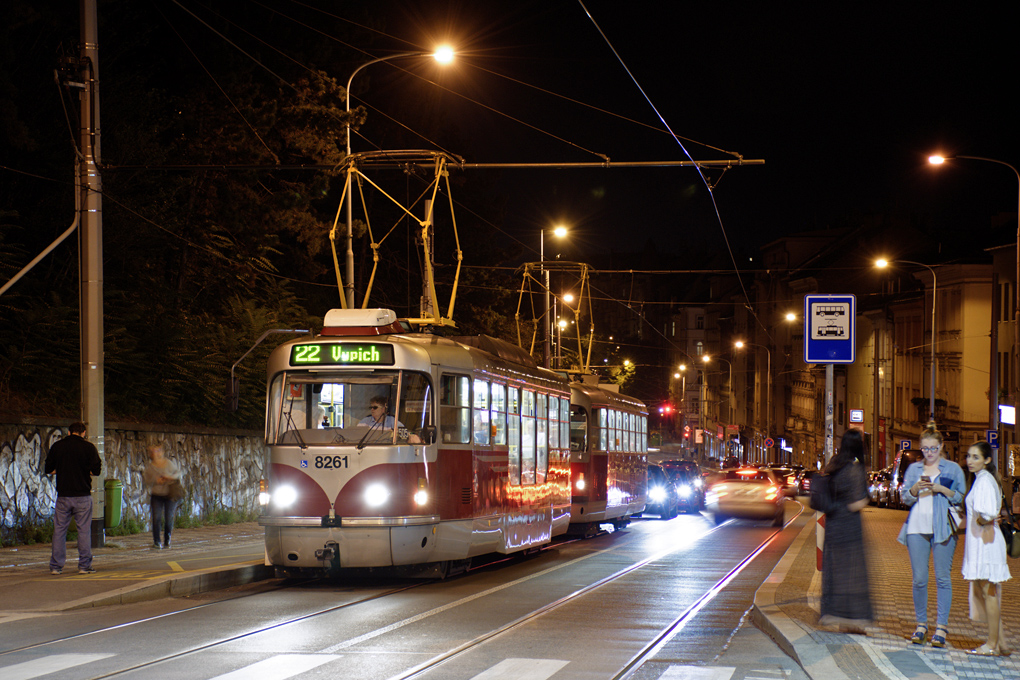 Прага, Tatra T3R.PLF № 8261