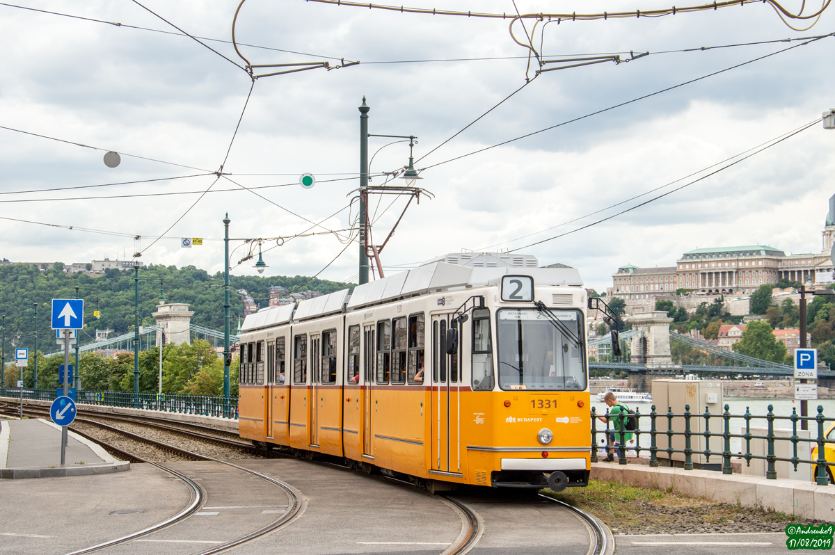 Будапешт, Ganz-Hunslet KCSV7 № 1331