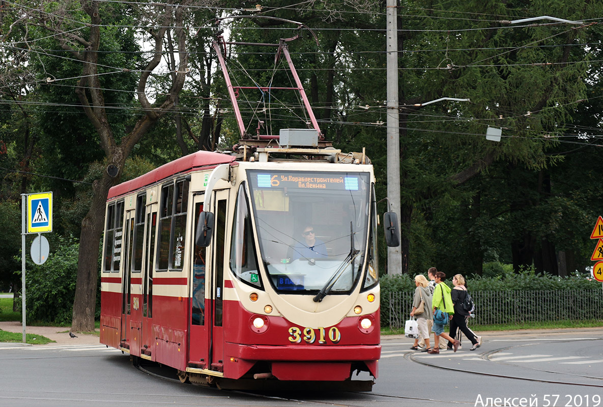 Санкт-Петербург, 71-134А (ЛМ-99АВН) № 3910