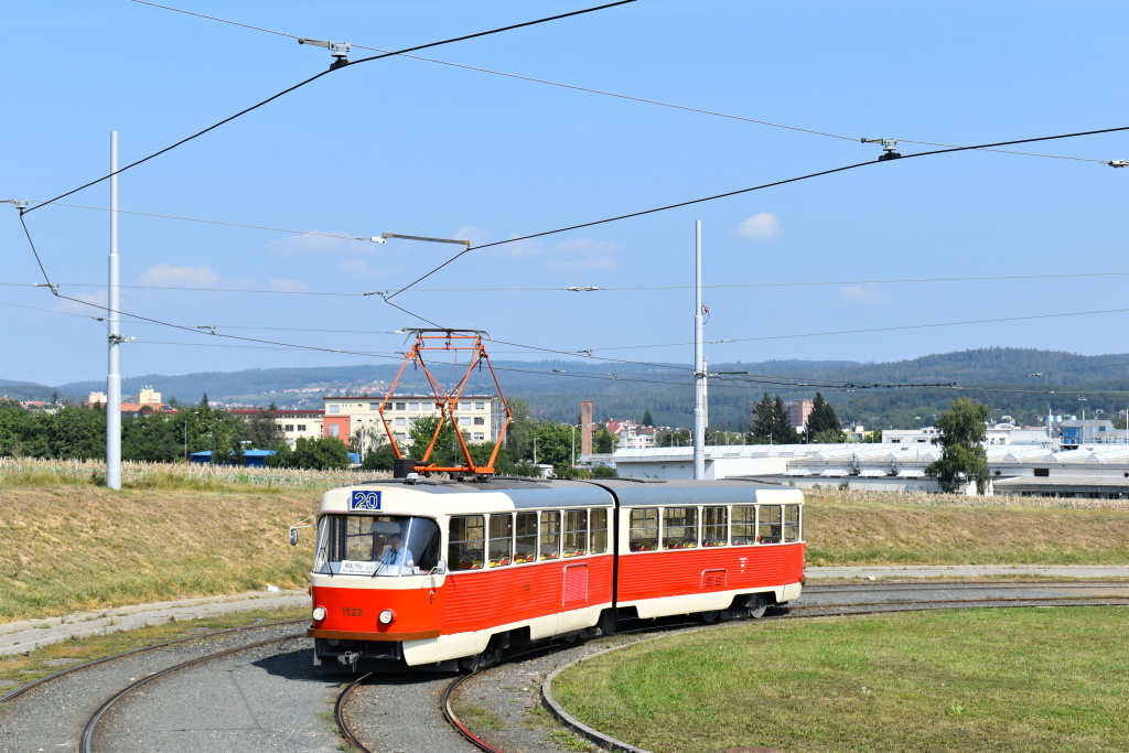 Брно, Tatra K2YU № 1123; Брно — Streetparty 150 — празднование 150-летия городского транспорта в г. Брно