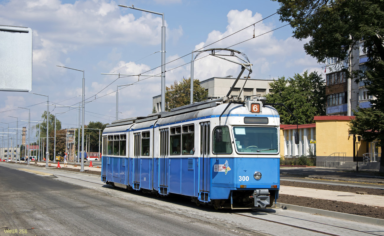 ვინნიცა, SWS/SIG/BBC Be 4/6 "Mirage" № 300; ვინნიცა — Reconstruction of  Zamostyanska street
