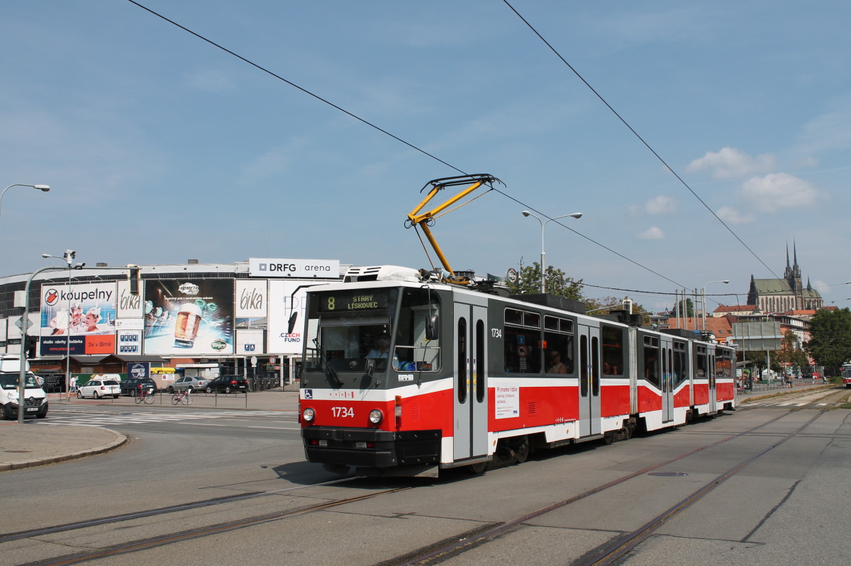 Брно, Tatra KT8D5N № 1734