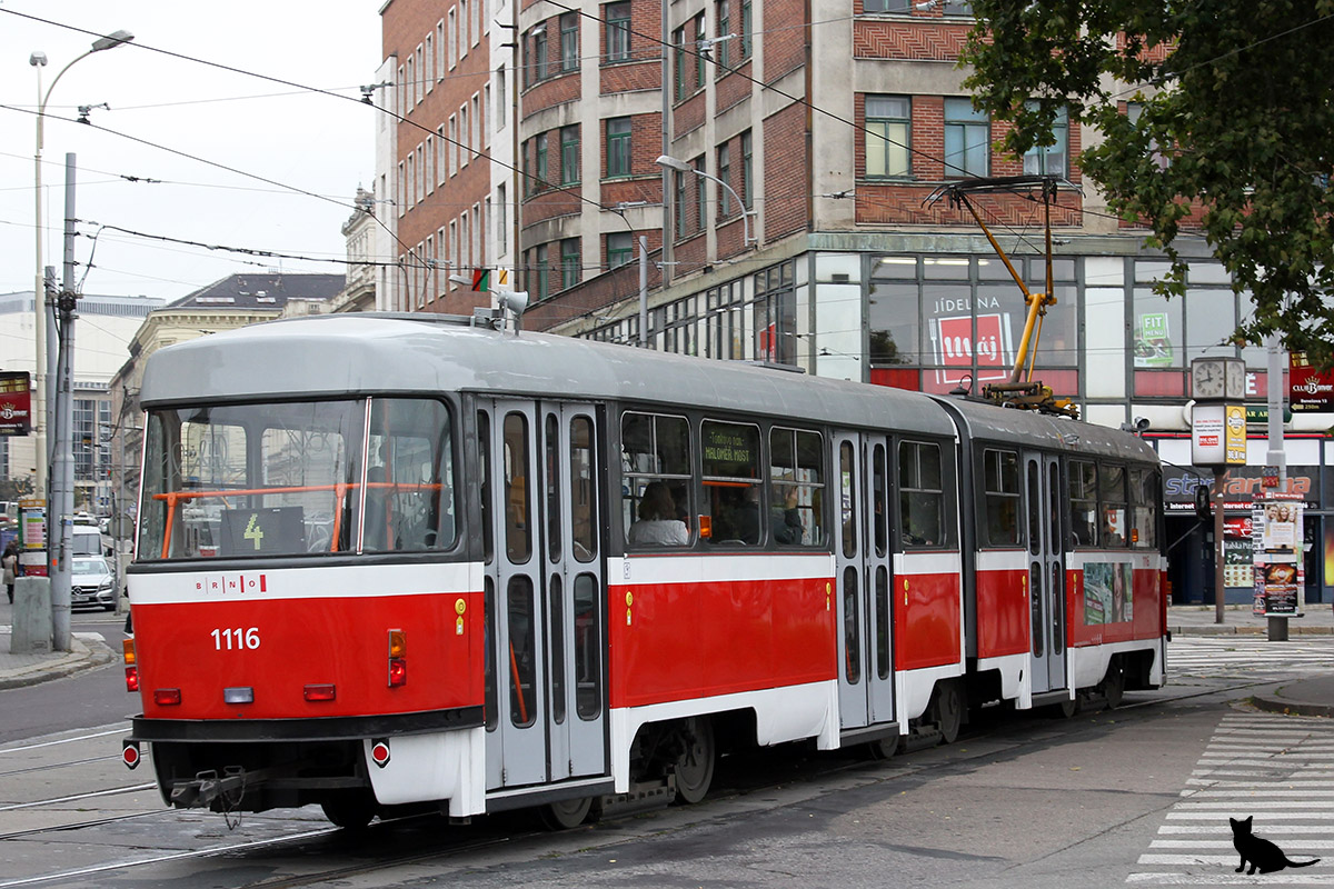 Брно, Tatra K2P № 1116