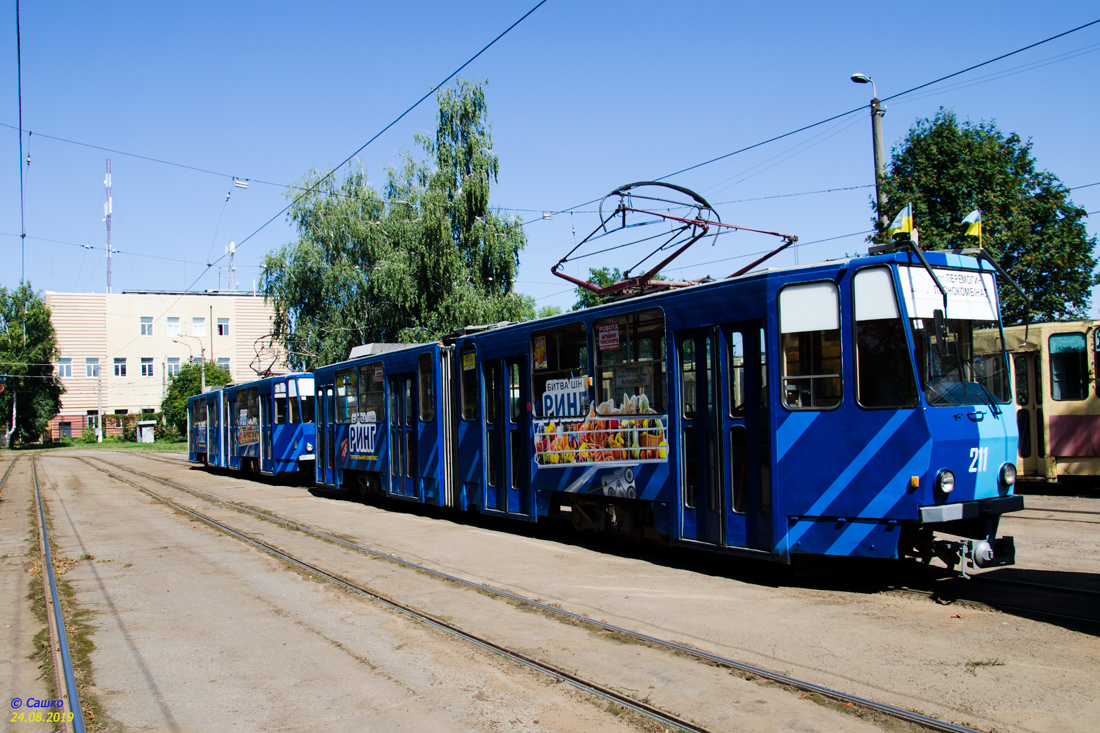 Житомир, Tatra KT4SU № 211