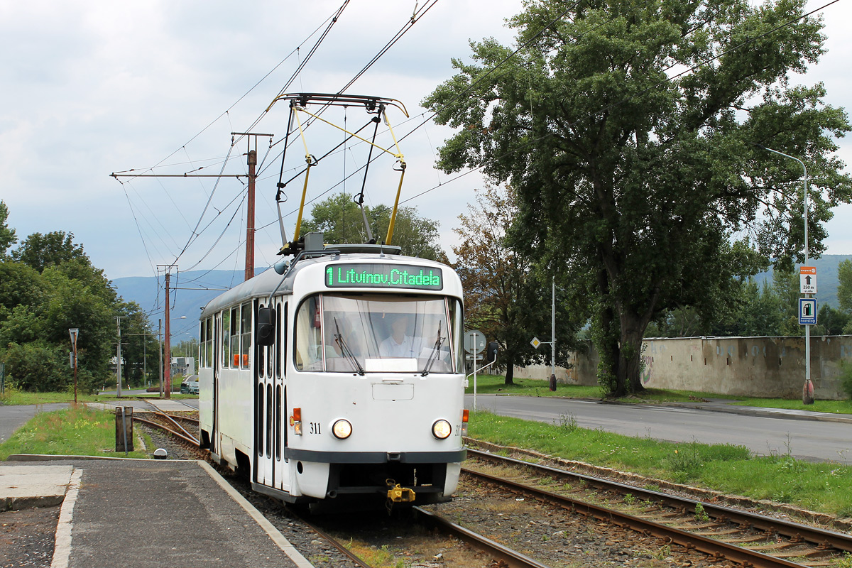 Мост ― Литвинов, Tatra T3M.3 № 311