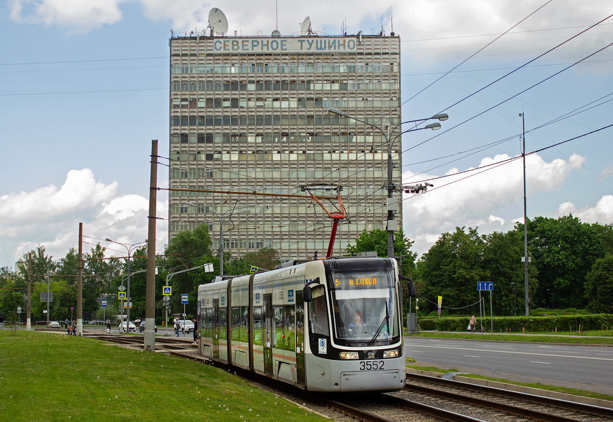 Москва, 71-414 (Pesa Fokstrot) № 3552