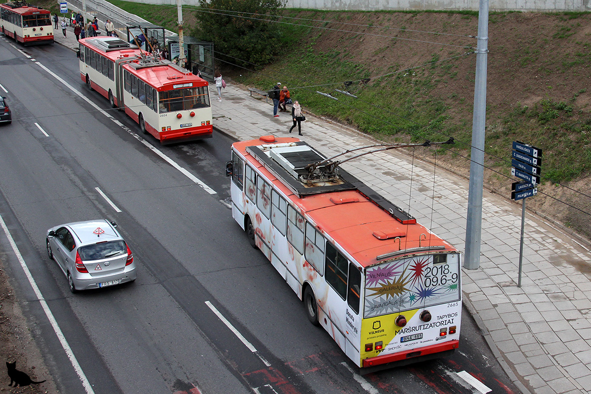 Vilnius, Škoda 14Tr17/6M № 2665