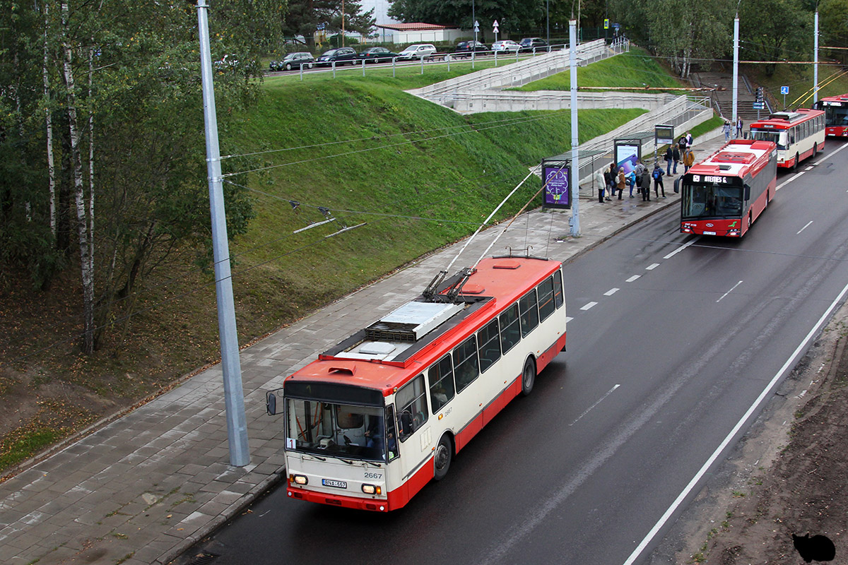 Вильнюс, Škoda 14Tr17/6M № 2667